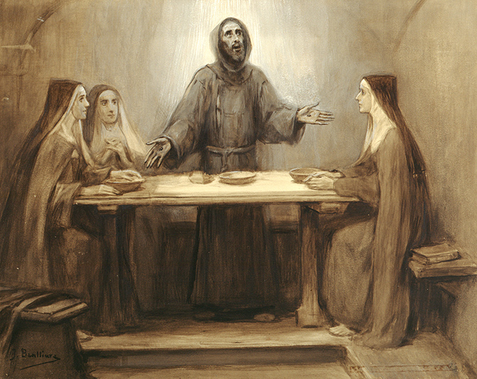 Der heilige Franziskus von Assisi singt den Sonnengesang, Hochgeladen von: Ras67 - Wikimedia Commons