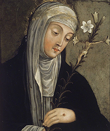 St. Katharina von Siena, Brooklyn Museum, Frank Babbott Fund, Wikimedia Commons