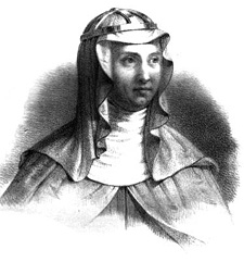 Bildnachweis: Portrait der hl. Birgitta von Schweden (1303 - 23. Juli 1373), Wikimedia-Commons
